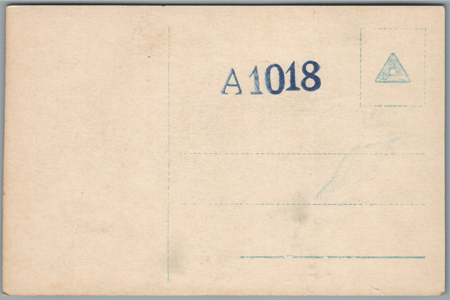 GERMAN WWI ERA GENERAL in MILITARY UNIFORM ANTIQUE REAL PHOTO POSTCARD RPPC