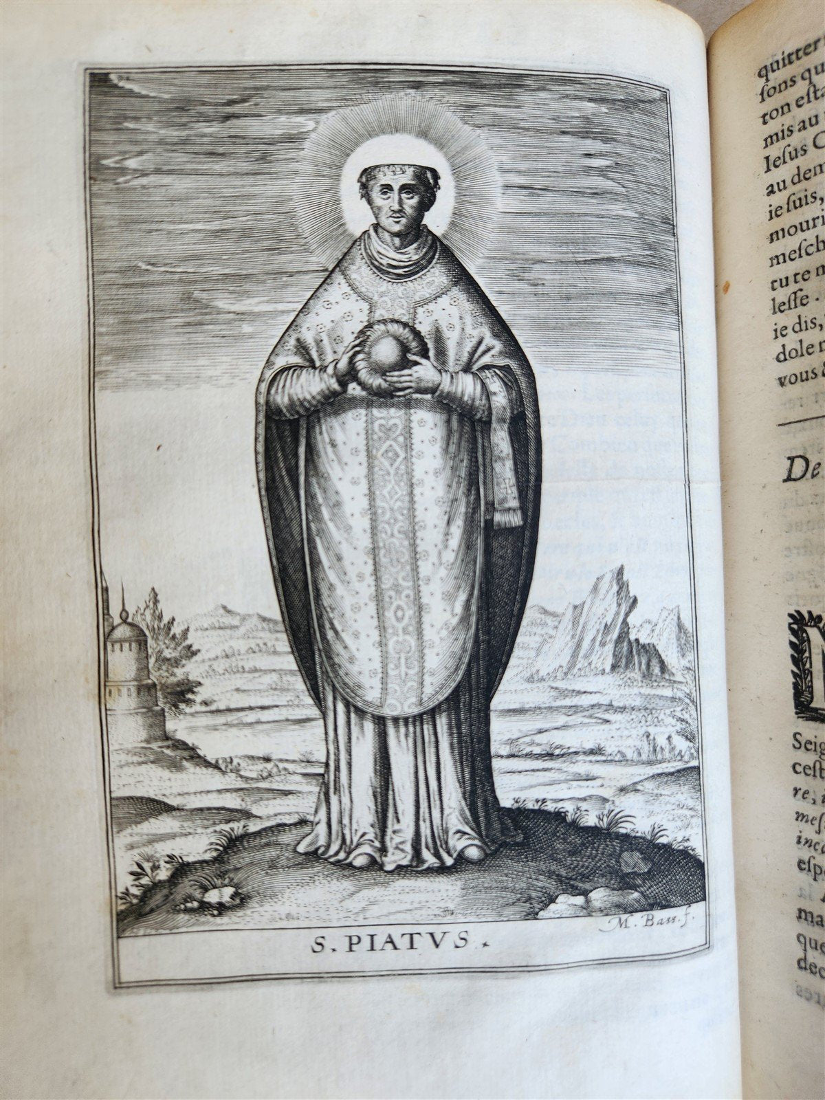 1619 HISTORY of TOURNAY BELGIUM antique ILLUSTRATED vellum bound