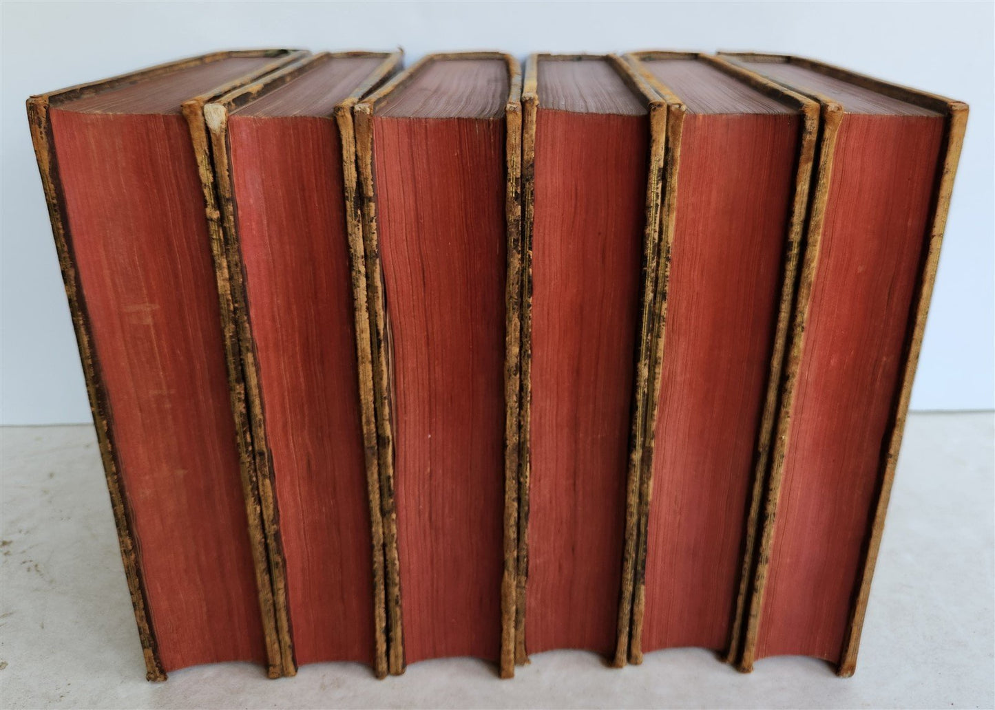 1750 BIBLE in FRENCH 6 VOLUMES antique ILLUSTRATED w/ 3 MAPS