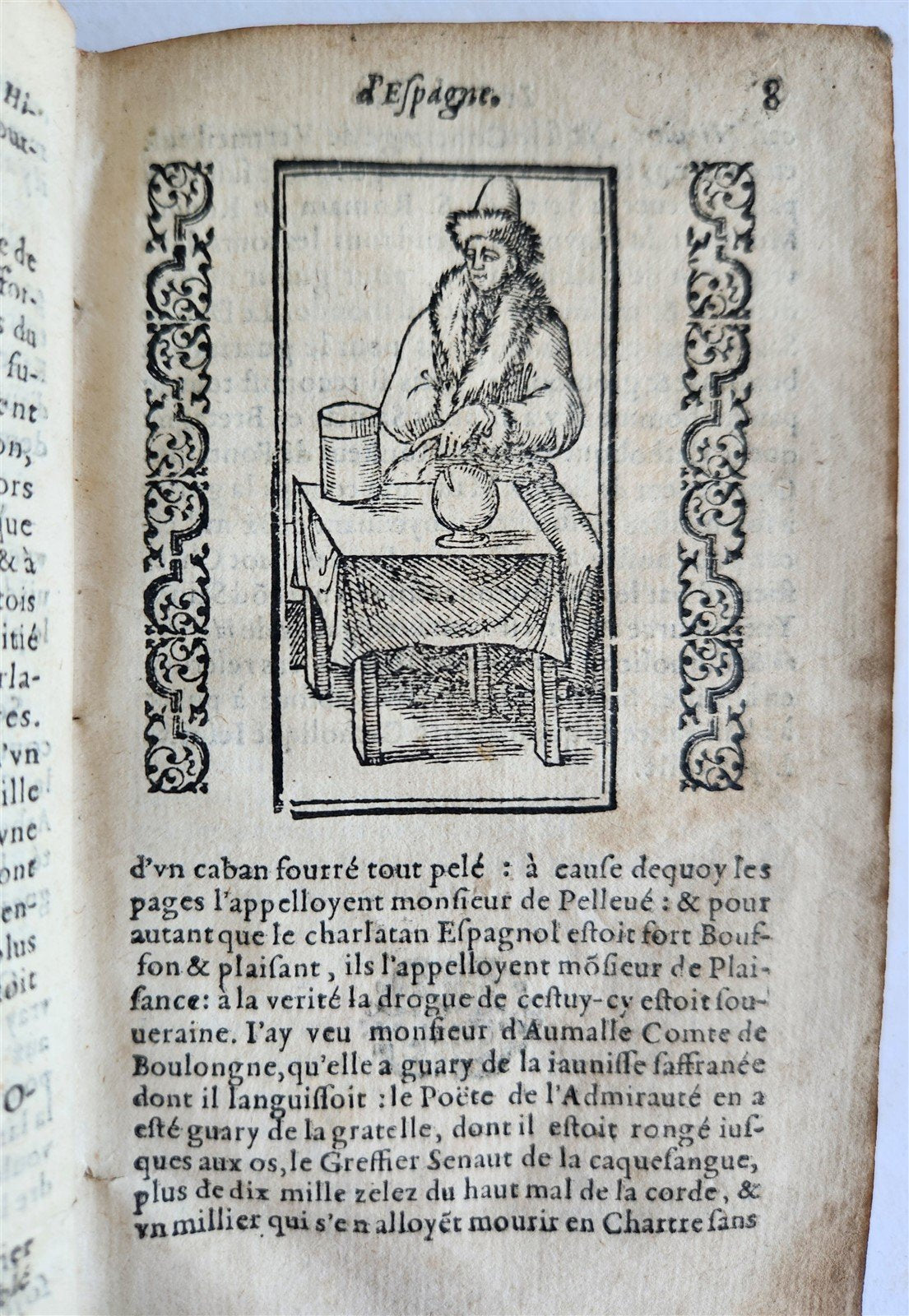 1595 SATYRE MENIPPEE ILLUSTRATED antique 16th CENTURY political & satirical work