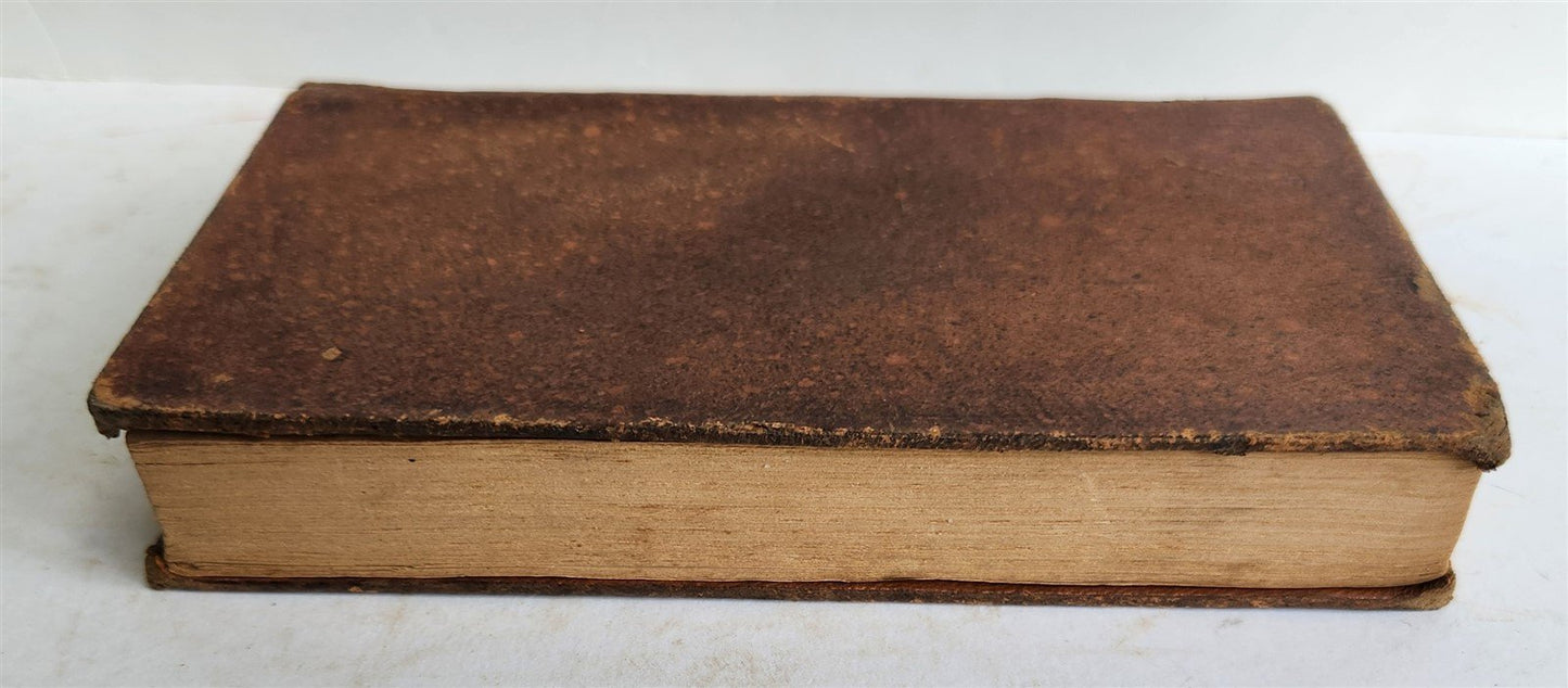 1837 SYSTEM of GEOMETRY & TRIGONOMETRY TREATISE on SURVEYING by A. FLINT antique