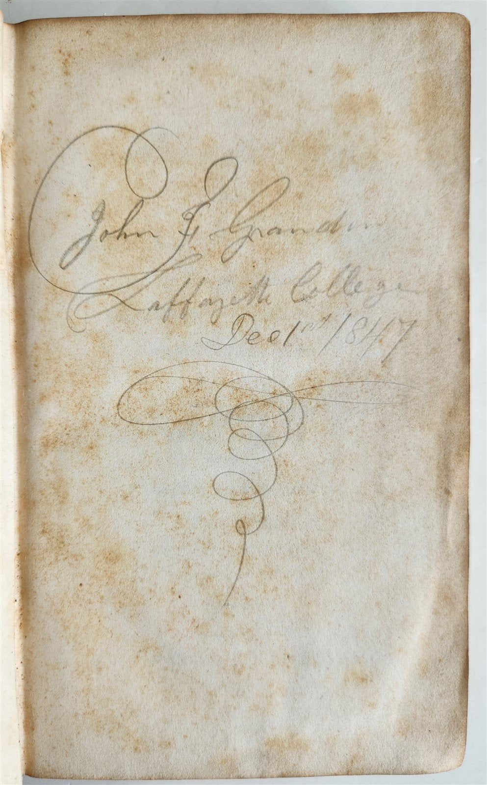 1837 SYSTEM of GEOMETRY & TRIGONOMETRY TREATISE on SURVEYING by A. FLINT antique