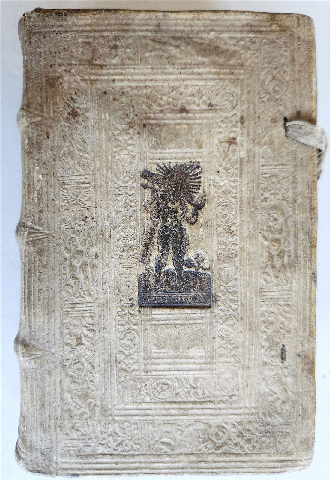 1572 SERMONS by Johann Wild in GERMAN antique PIGSKIN BINDING 16th CENTURY