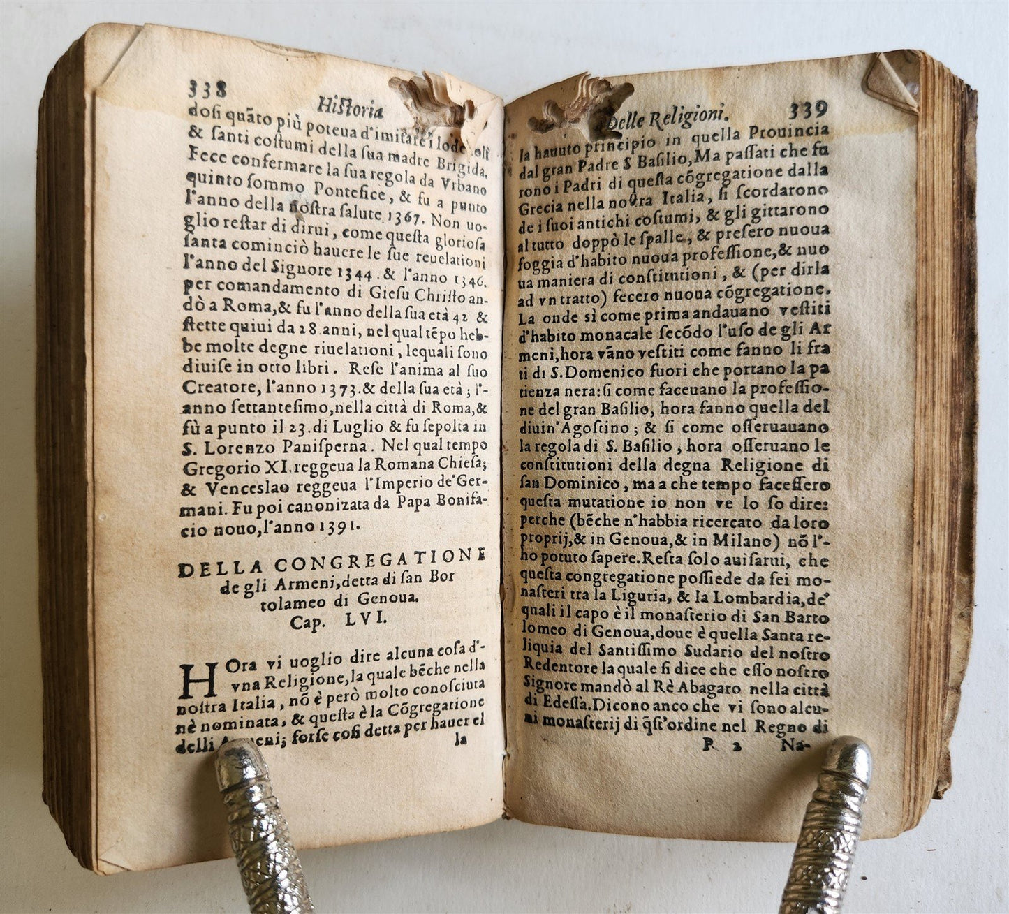 1590 HISTORY of WORLD'S RELIGIONS antique 16th CENTURY VELLUM BOUND