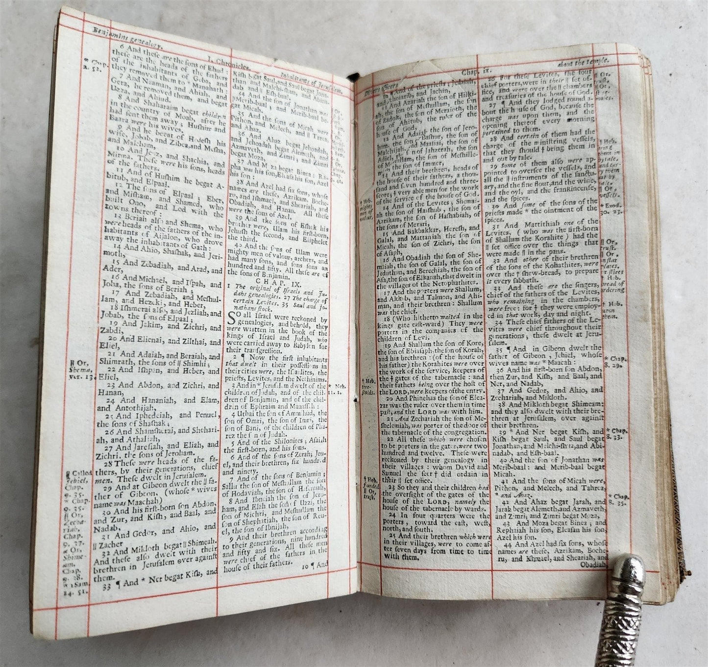1695 BIBLE in ENGLISH OLD TESTAMENT Oxford: University printers antique