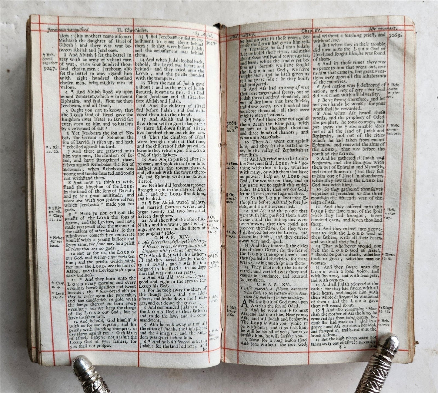1695 BIBLE in ENGLISH OLD TESTAMENT Oxford: University printers antique