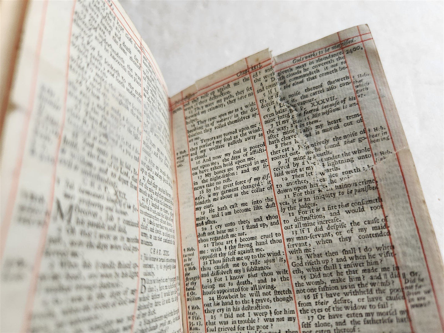 1695 BIBLE in ENGLISH OLD TESTAMENT Oxford: University printers antique