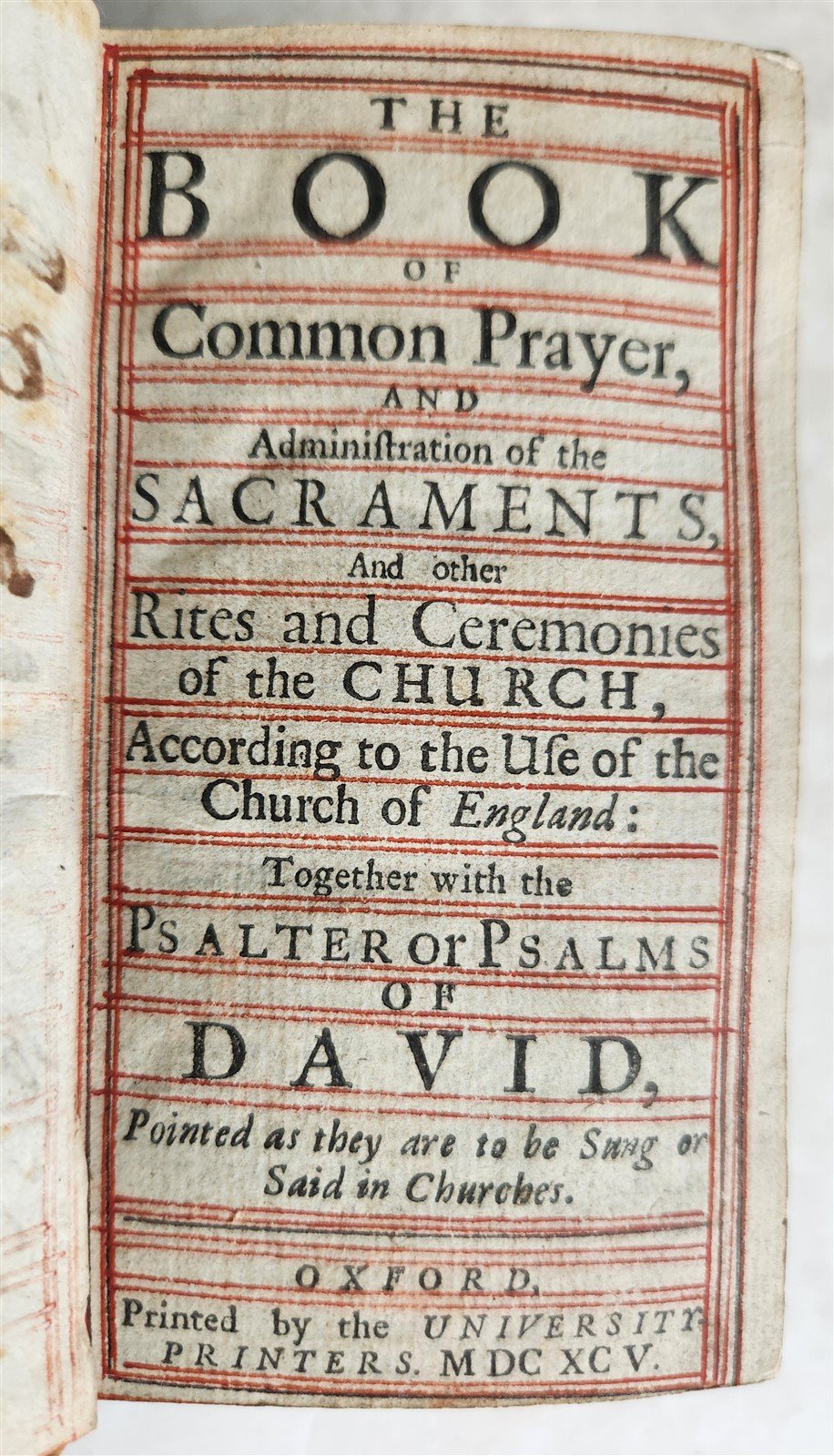 1697 BIBLE in ENGLISH OLD & NEW TESTAMENT antique w/ SILVER DECORATIONS & CLASPS