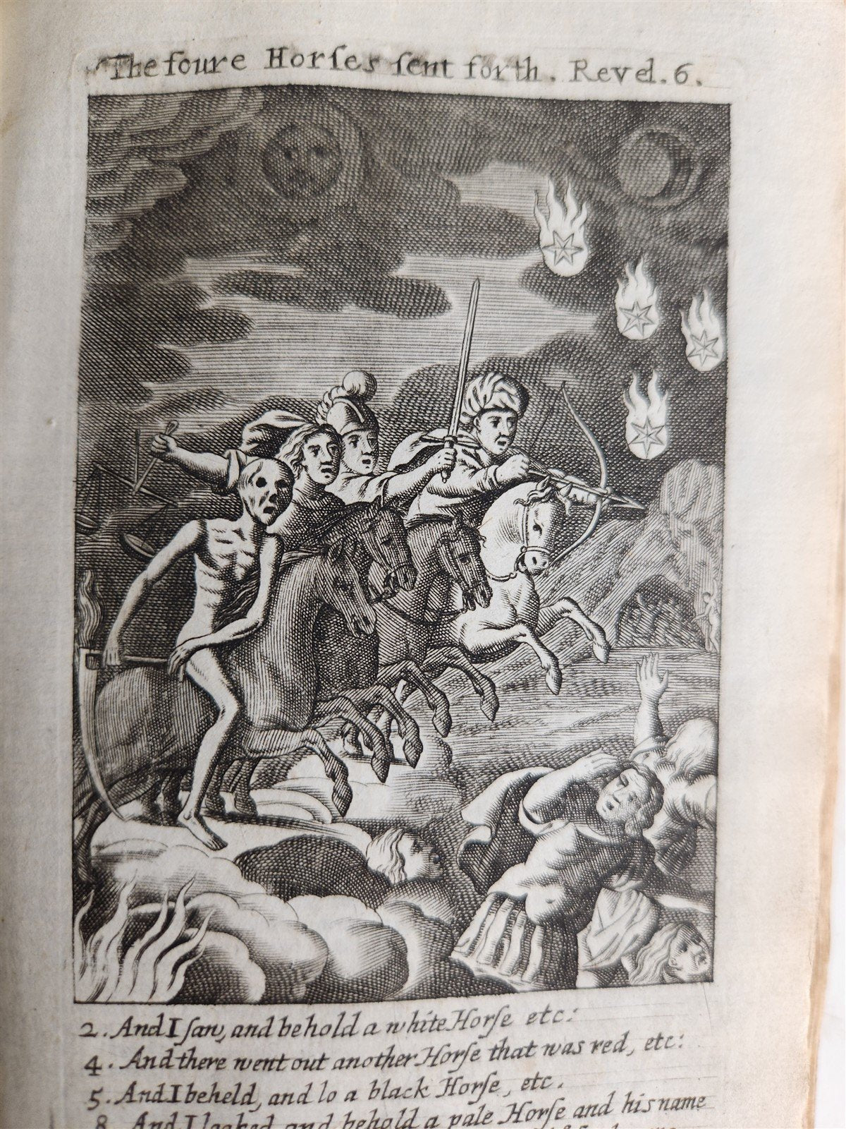 1695 BIBLE in ENGLISH OLD TESTAMENT antique ILLUSTRATED w/ NUMEROUS PLATES