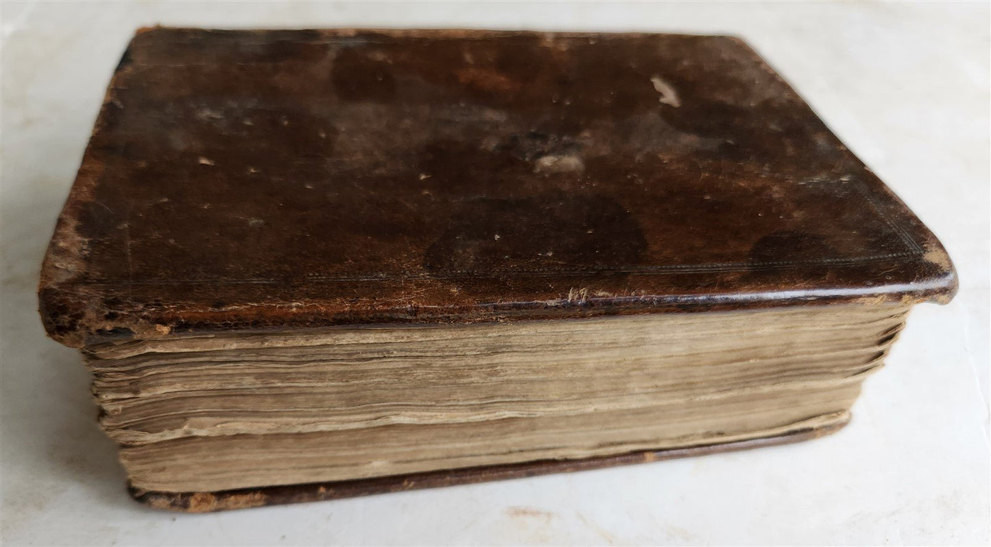 1634 BIBLE in ENGLISH King James antique ORIGINAL BINDING