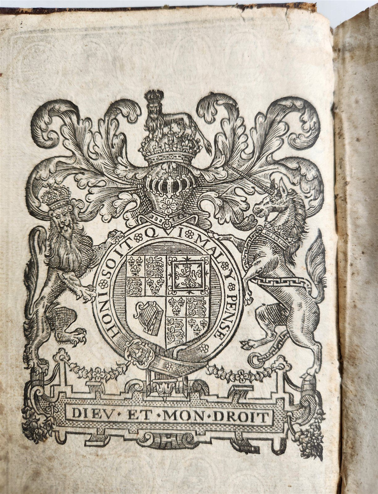 1634 BIBLE in ENGLISH King James antique ORIGINAL BINDING