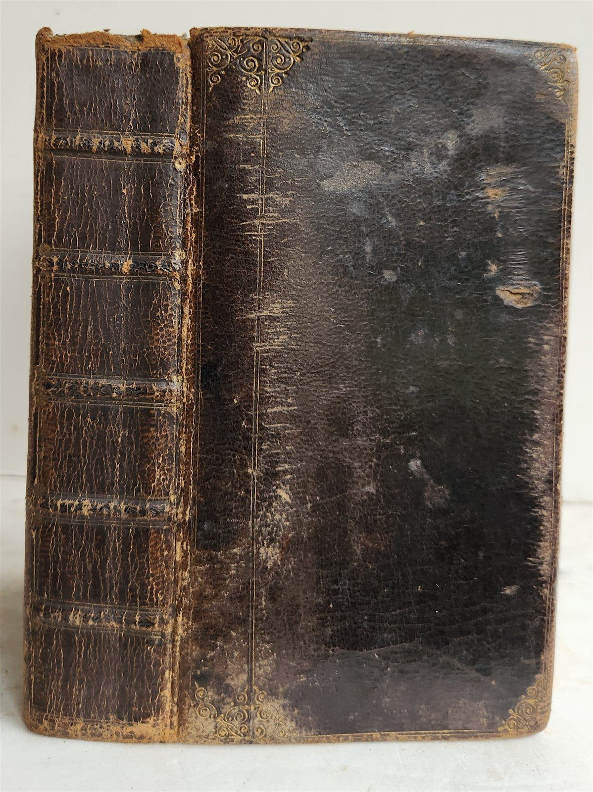 1653 BIBLE in ENGLISH King James antique ORIGINAL BINDING