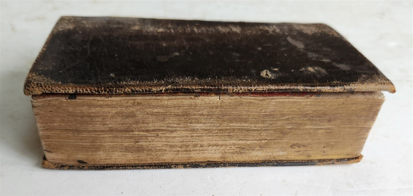 1653 BIBLE in ENGLISH King James antique ORIGINAL BINDING