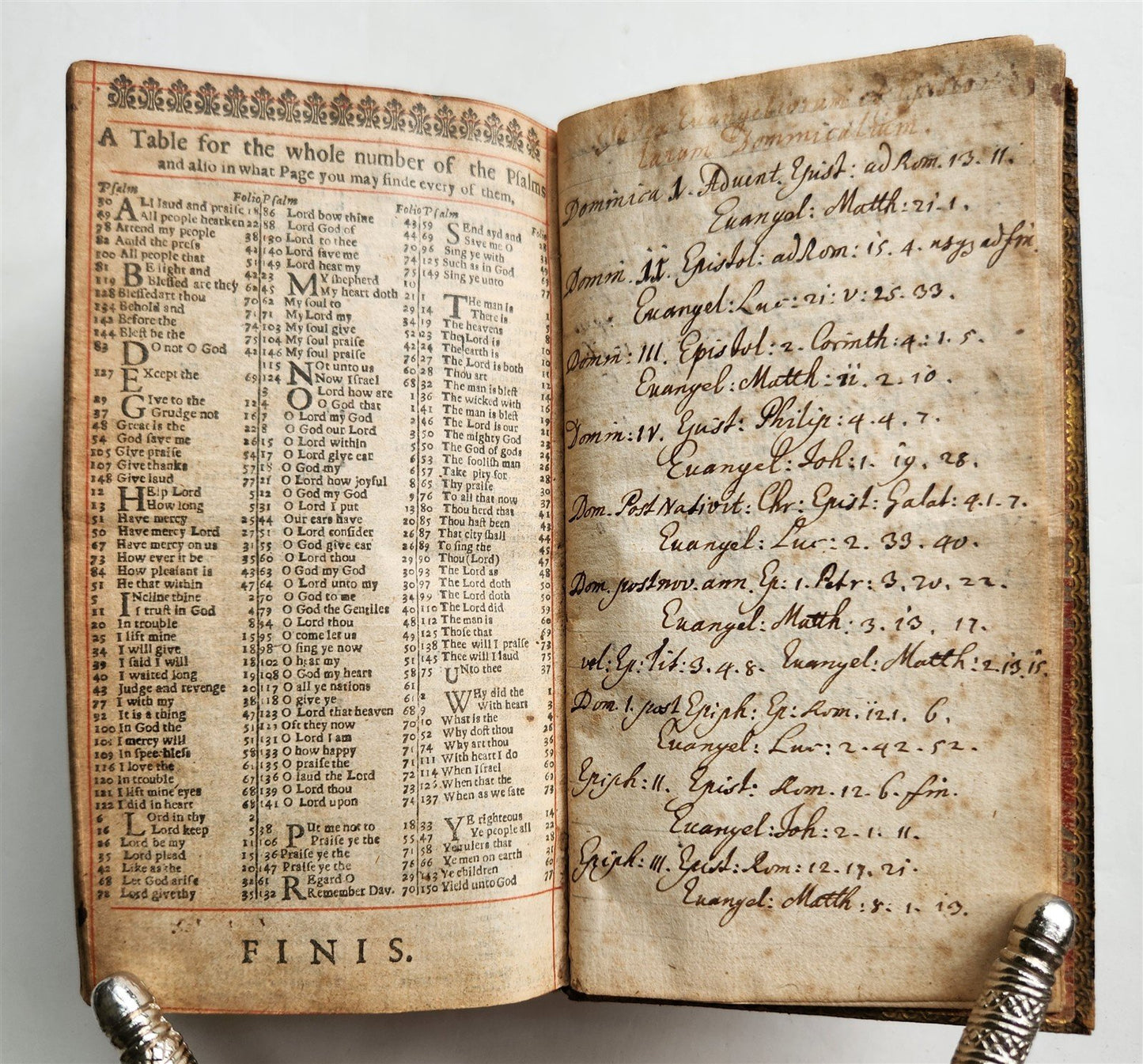 1653 BIBLE in ENGLISH King James antique ORIGINAL BINDING