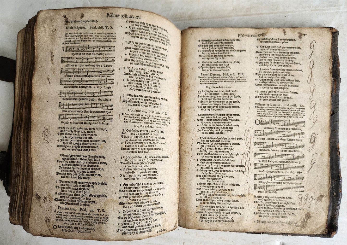 1596 BIBLE in ENGLISH GENEVA BREECHES VERSION antique ORIGINAL BINDING scarce