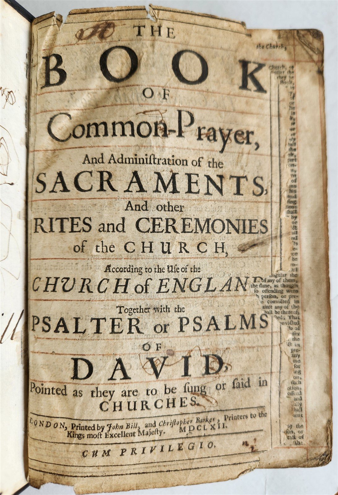 1774 BIBLE in ENGLISH antique FINE ORIGINAL BINDING w/ SILVER CORNER PIECES