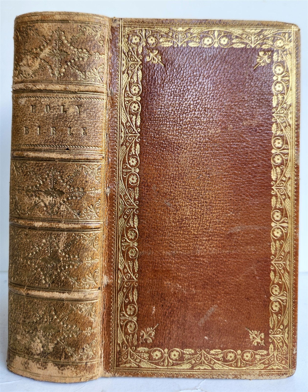 1685 BIBLE ENGLISH antique Old & New Testament w/ Concordance & Psalms