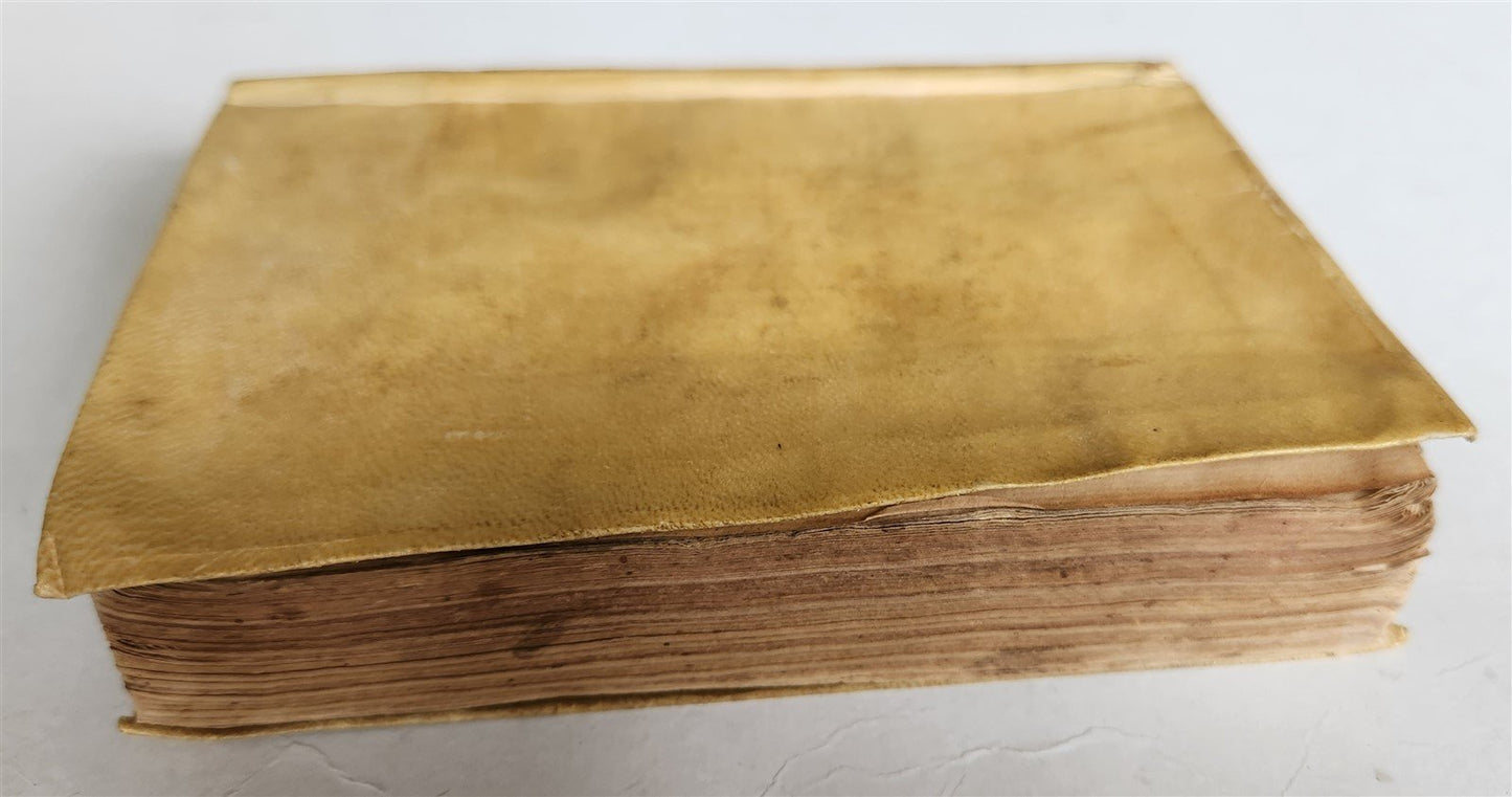 1584 Sannazaro's DE PARTU VIRGINIS POEM Commentary by Lazaro Cardona ANTIQUE