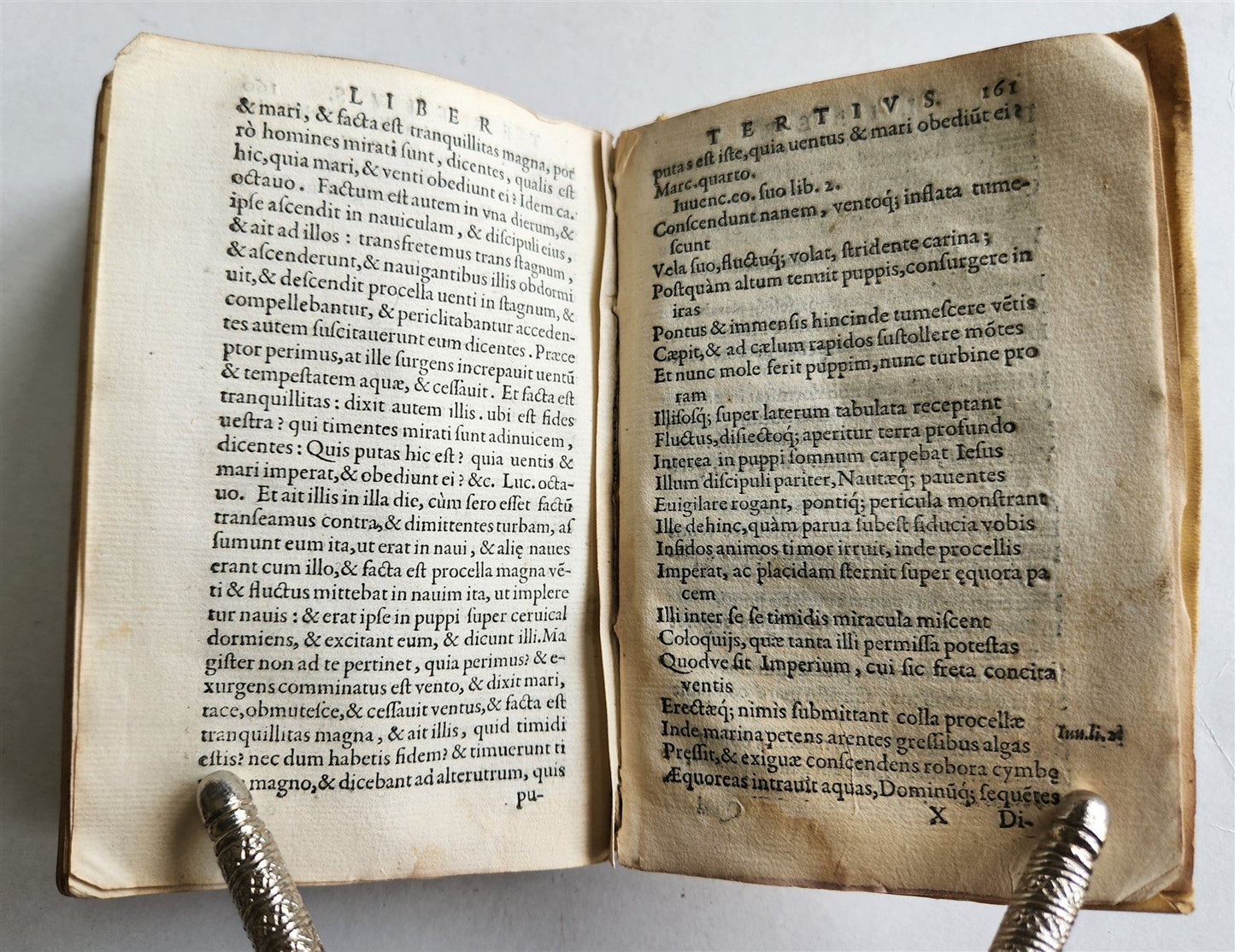 1584 Sannazaro's DE PARTU VIRGINIS POEM Commentary by Lazaro Cardona ANTIQUE