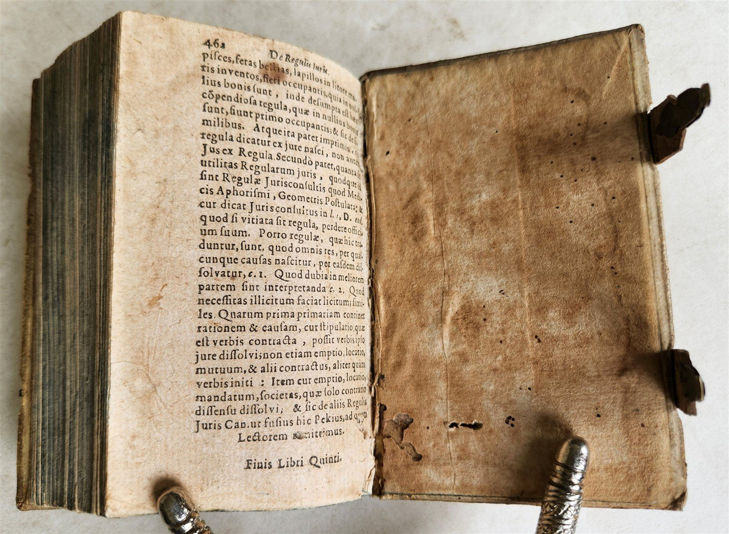 1697 CANON LAW BOOK Erotemata juris canonici. antique by V. ANDREAS