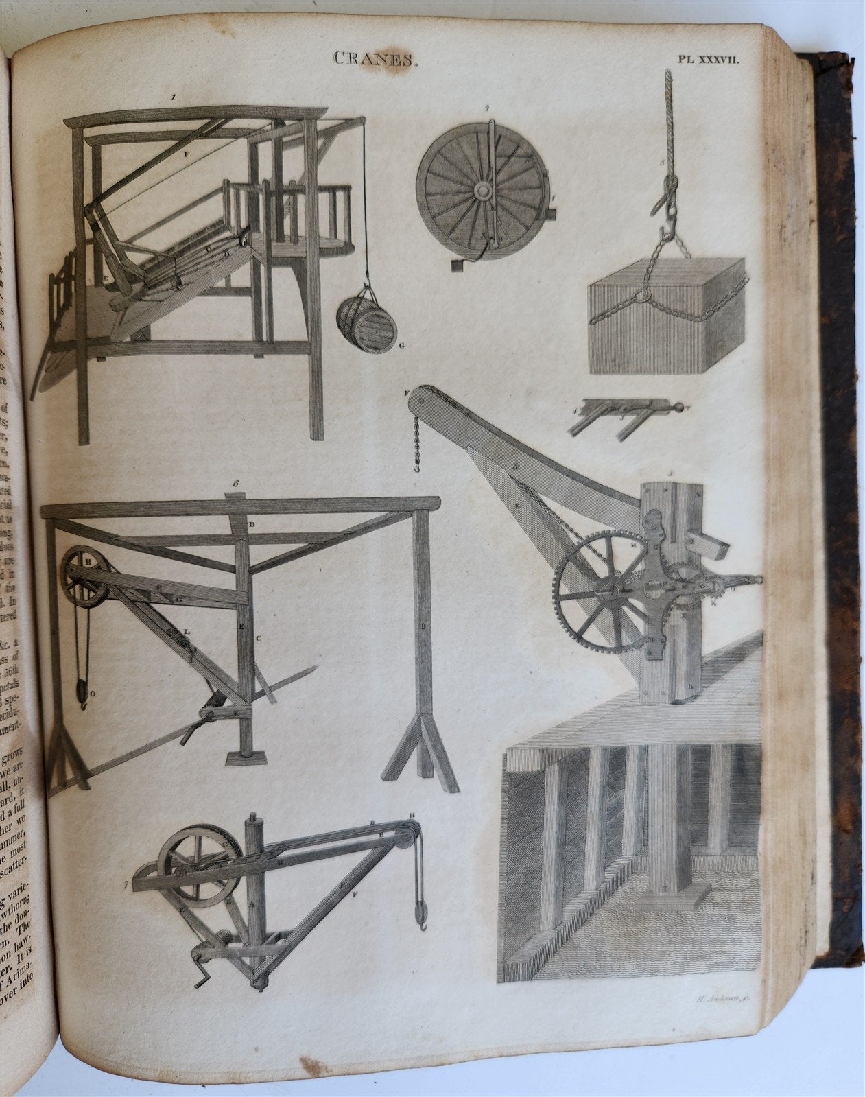 1822 NEW and COMPLETE DICTIONARY of ARTS and SCIENCES 3 VOLS. antique by GREGORY