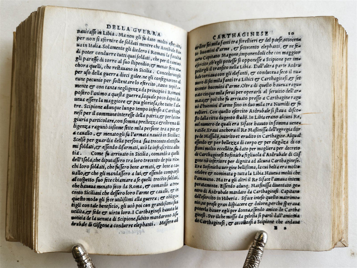 1550 HISTORY of ROMAN WARS by APPIAN antique 16th CENTURY vellum bound
