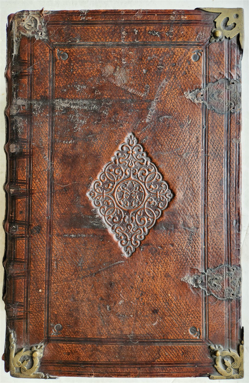 1687 BIBLE in DUTCH MASSIVE FOLIO antique ILLUSTRATED w/ 5 MAPS