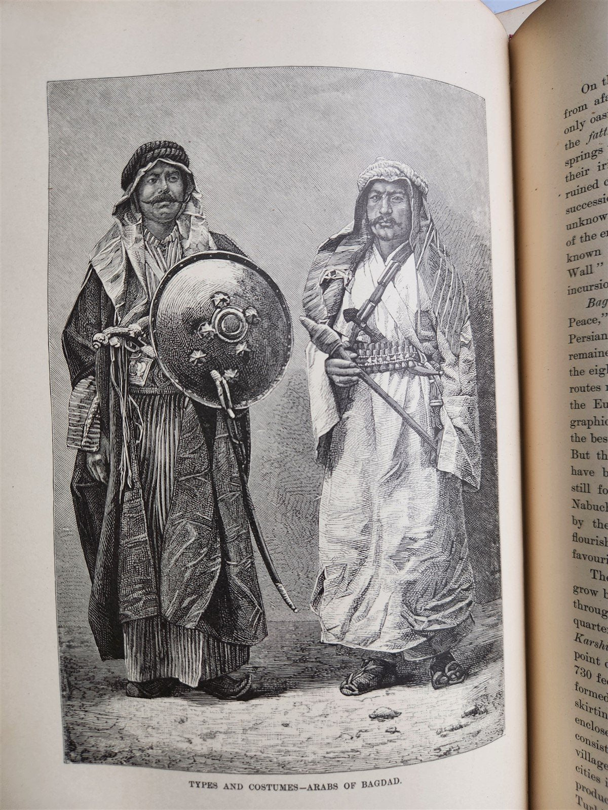 1884-85 EARTH & ITS INHABITANTS ASIA 4 ILLUSTRATED VOLUMES antique