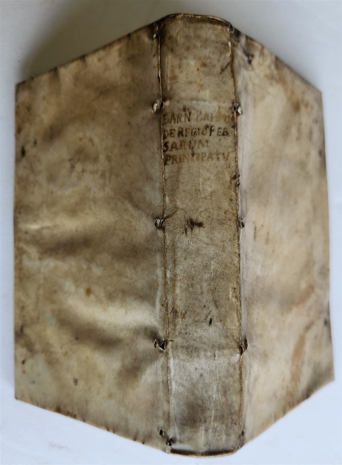 1595 PERSIAN EMPIRE HISTORY antique VELLUM BOUND 16th CENTURY rare