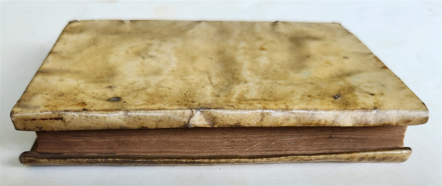 1595 PERSIAN EMPIRE HISTORY antique VELLUM BOUND 16th CENTURY rare