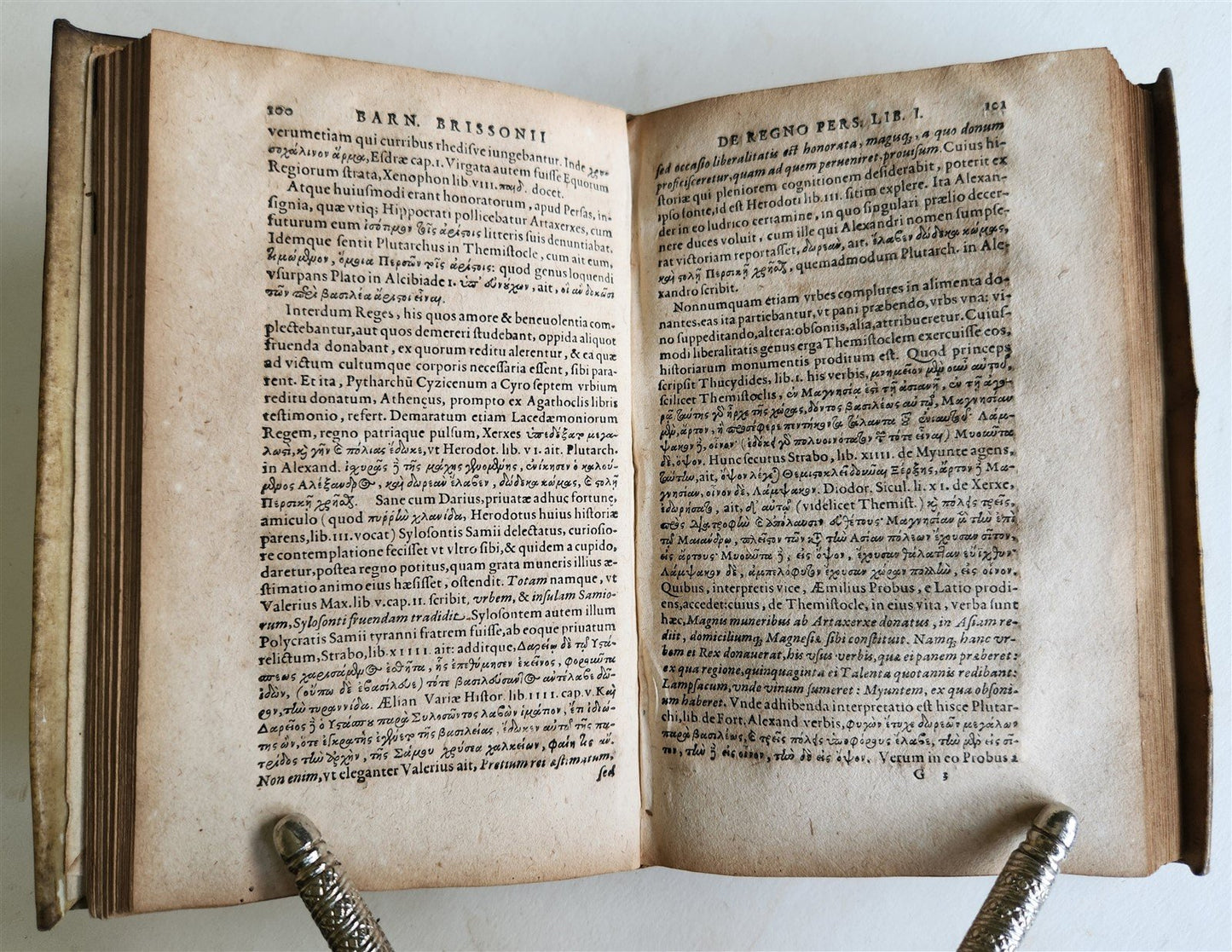 1595 PERSIAN EMPIRE HISTORY antique VELLUM BOUND 16th CENTURY rare