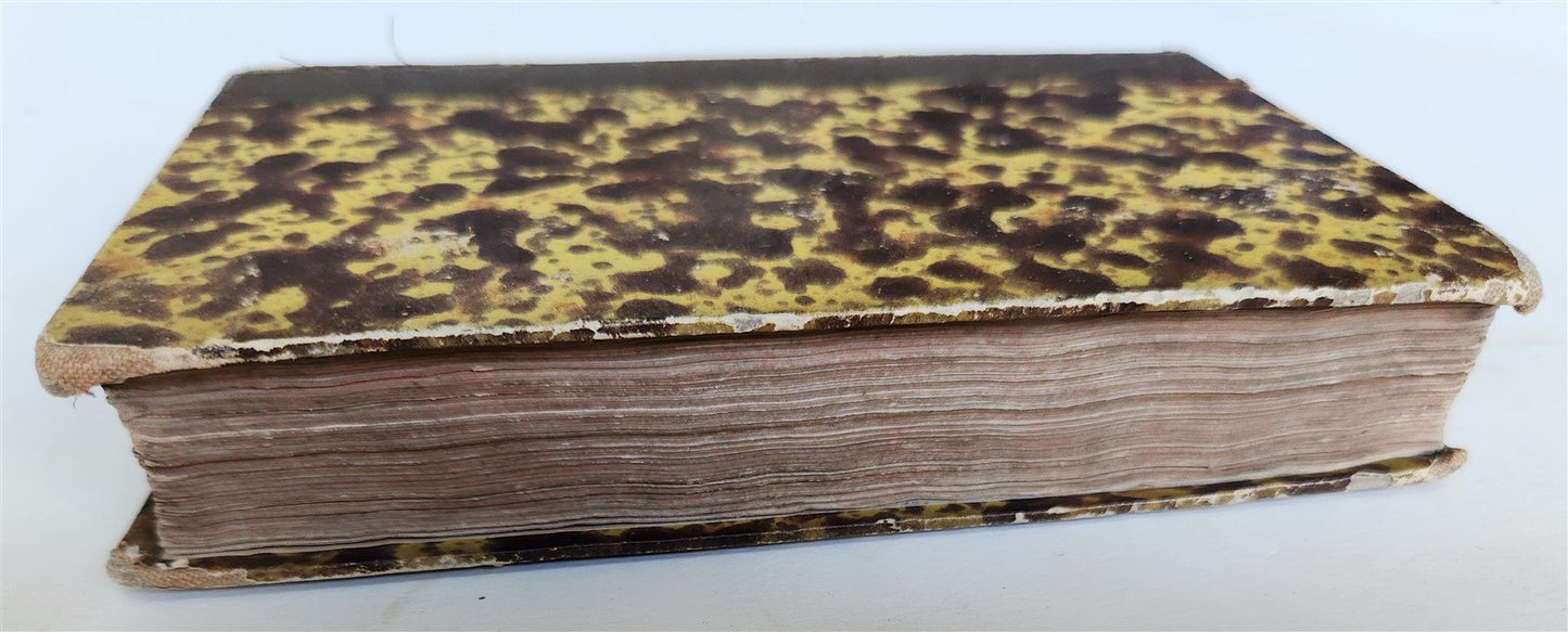 1596 CATECHISMUS ROMANUS by PLANTIN PRESS antique 16th CENTURY