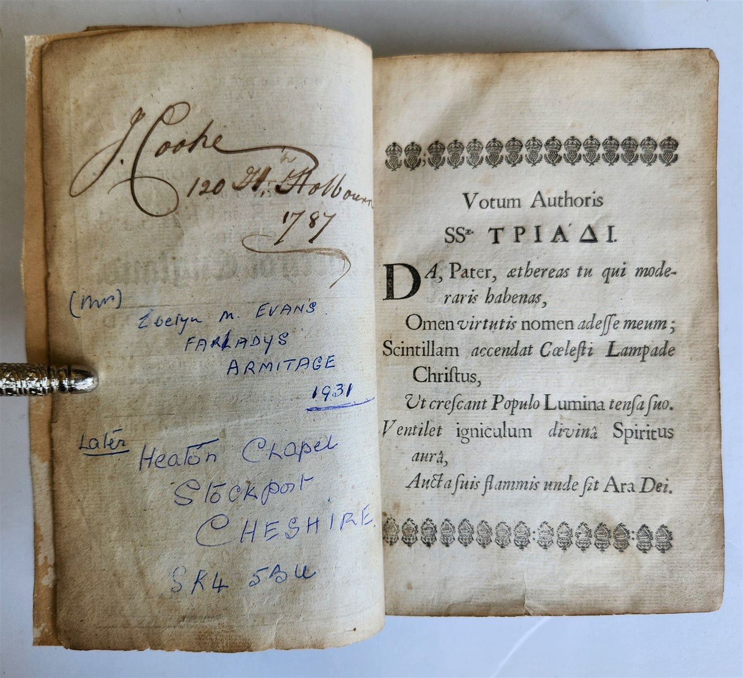1678 ILLUSTRATED PRIMITIVE DEVOTION in FEASTS & FASTS antique in ENGLISH