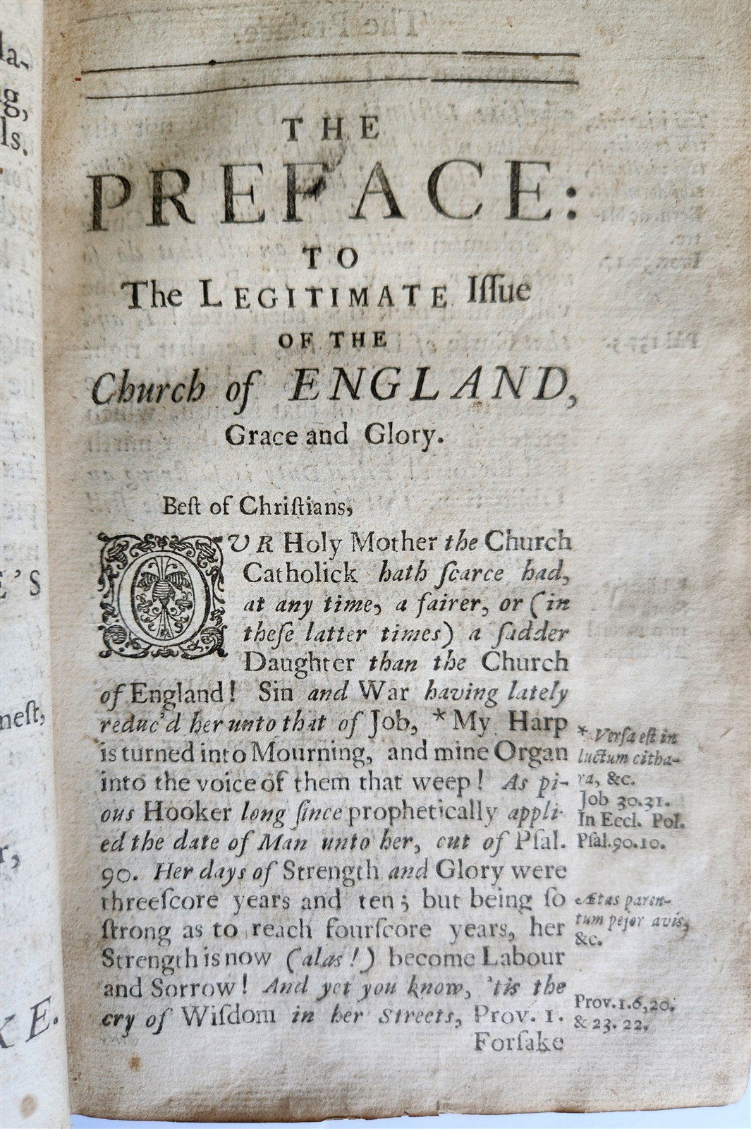 1678 ILLUSTRATED PRIMITIVE DEVOTION in FEASTS & FASTS antique in ENGLISH