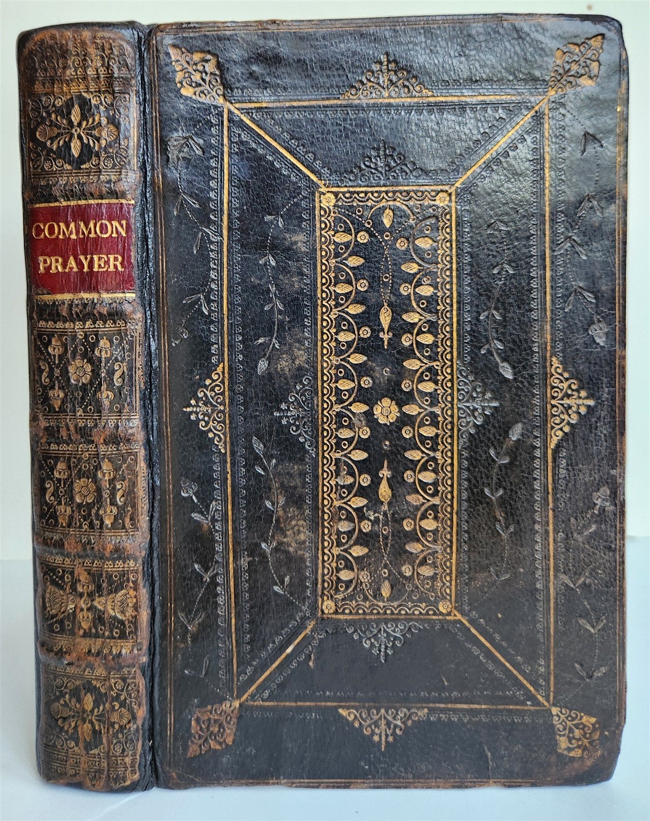 1716 BOOK of COMMON PRAYER w/ PSALTER or PSALMS of DAVID antique in ENGLISH
