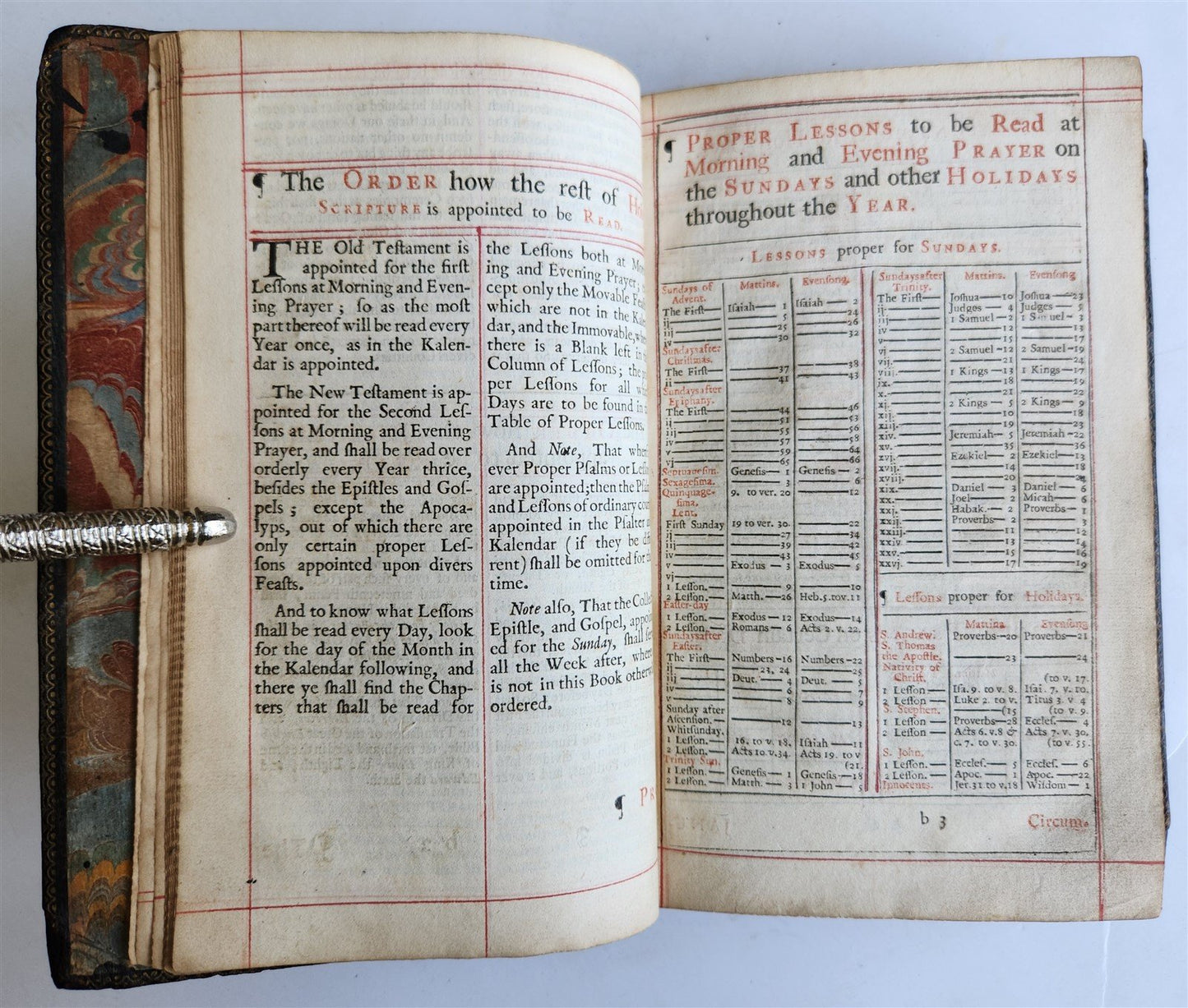 1716 BOOK of COMMON PRAYER w/ PSALTER or PSALMS of DAVID antique in ENGLISH
