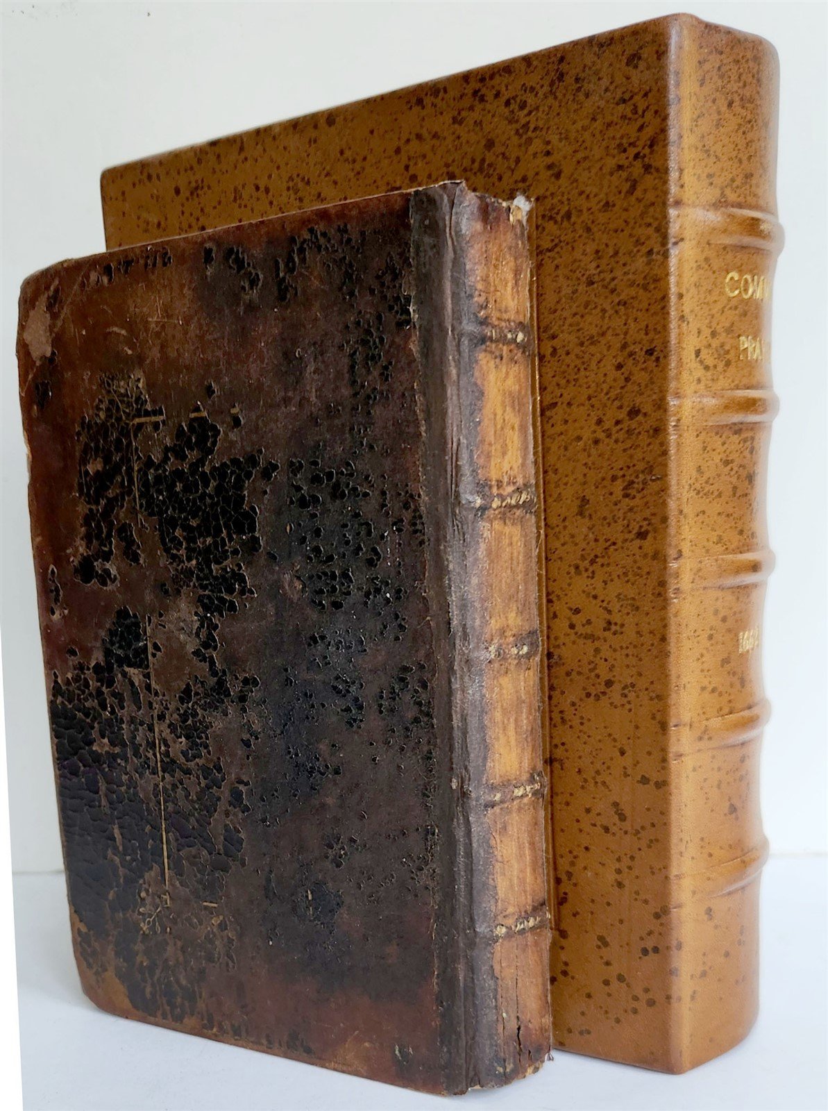 1662 BOOK of COMMON PRAYER ILLUSTRATED w/ PSALMS of DAVID antique in ENGLISH