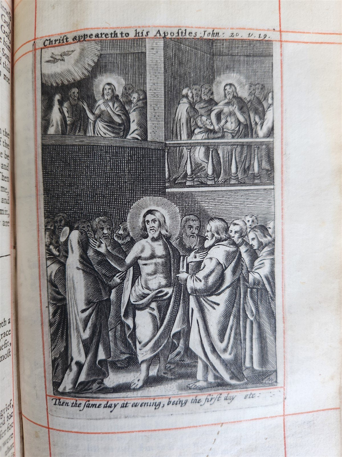 1662 BOOK of COMMON PRAYER ILLUSTRATED w/ PSALMS of DAVID antique in ENGLISH