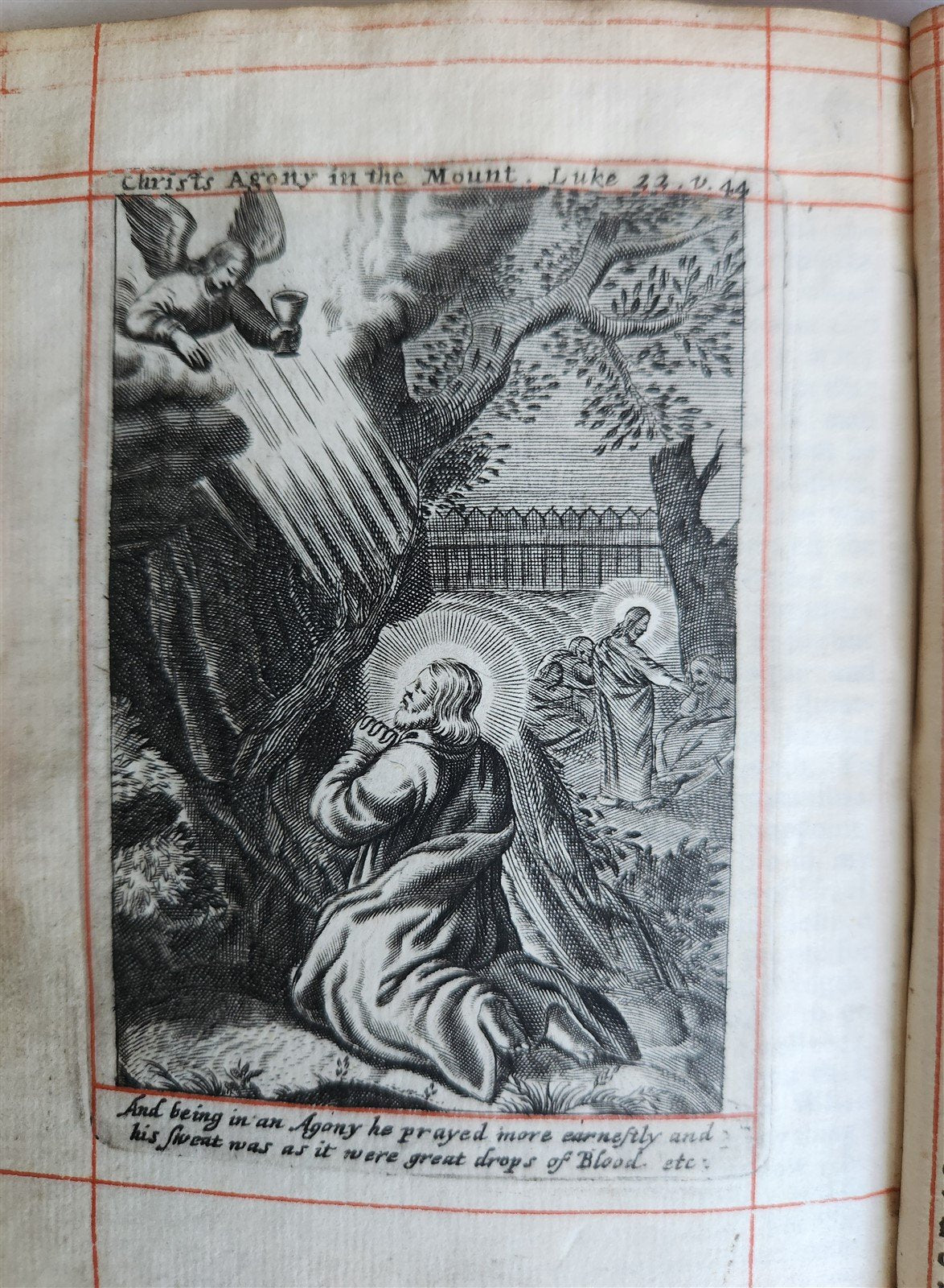 1662 BOOK of COMMON PRAYER ILLUSTRATED w/ PSALMS of DAVID antique in ENGLISH
