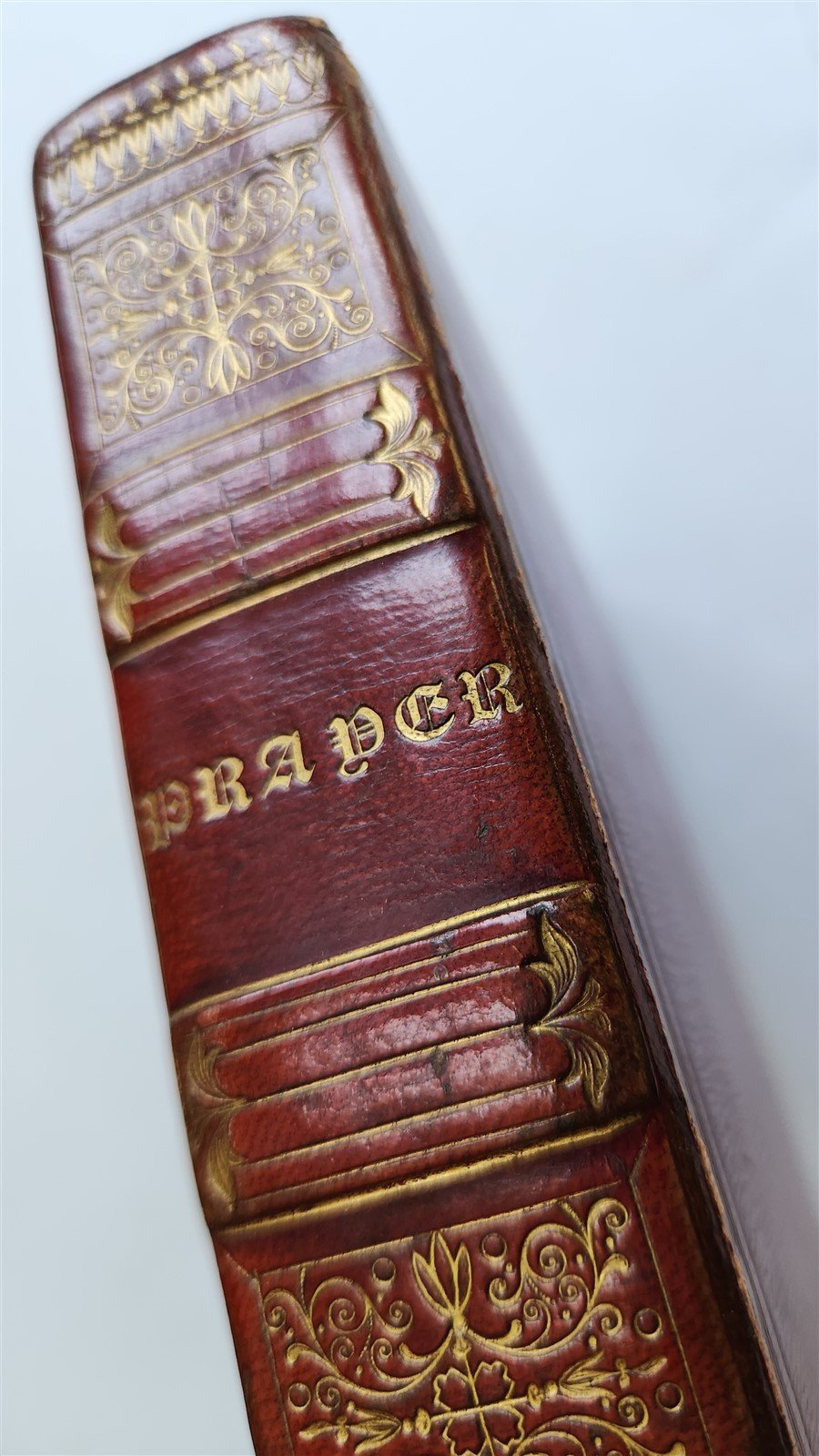 1807 BOOK of COMMON PRAYER ILLUSTRATED w/ PSALMS of DAVID antique in ENGLISH