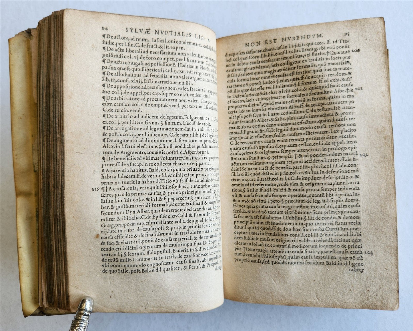 1602 TREATISE on MARRIAGE Sylva nuptialis FAMILY LAW antique Giovanni Nevizzano
