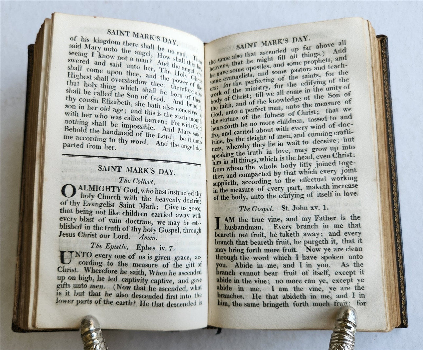 1810 BOOK of COMMON PRAYER w/ PSALTER, or PSALMS of DAVID antique in ENGLISH