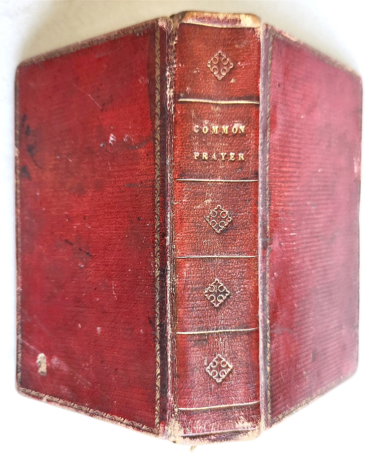 1826 BOOK of COMMON PRAYER w/ PSALTER, or PSALMS of DAVID antique in ENGLISH