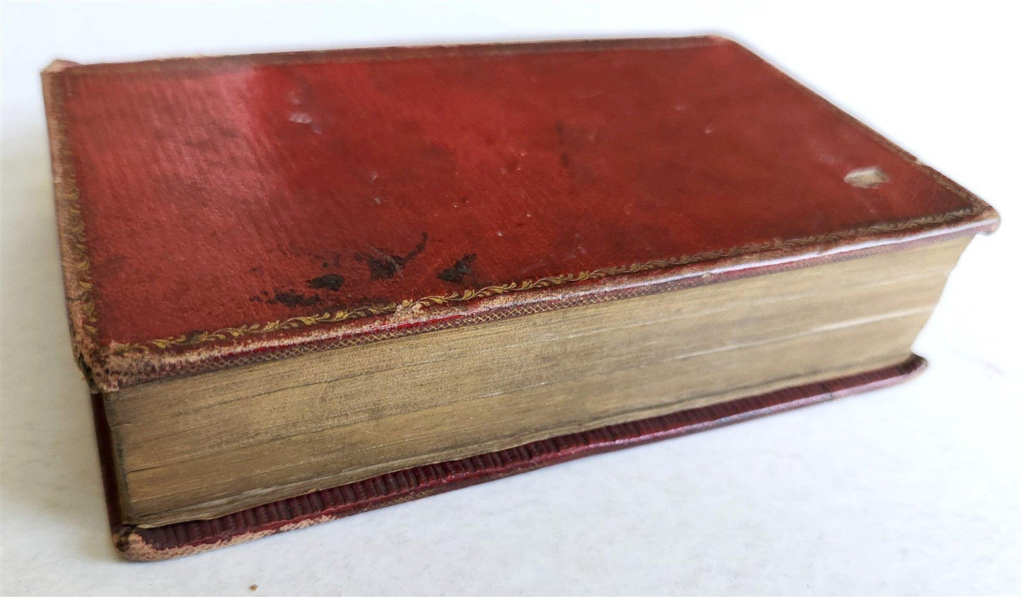 1826 BOOK of COMMON PRAYER w/ PSALTER, or PSALMS of DAVID antique in ENGLISH