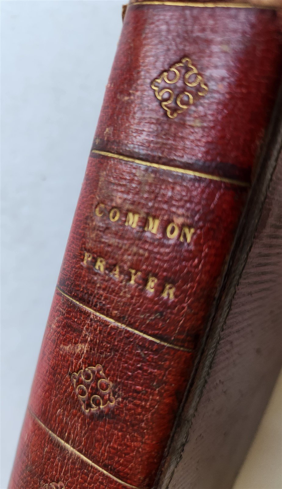 1826 BOOK of COMMON PRAYER w/ PSALTER, or PSALMS of DAVID antique in ENGLISH