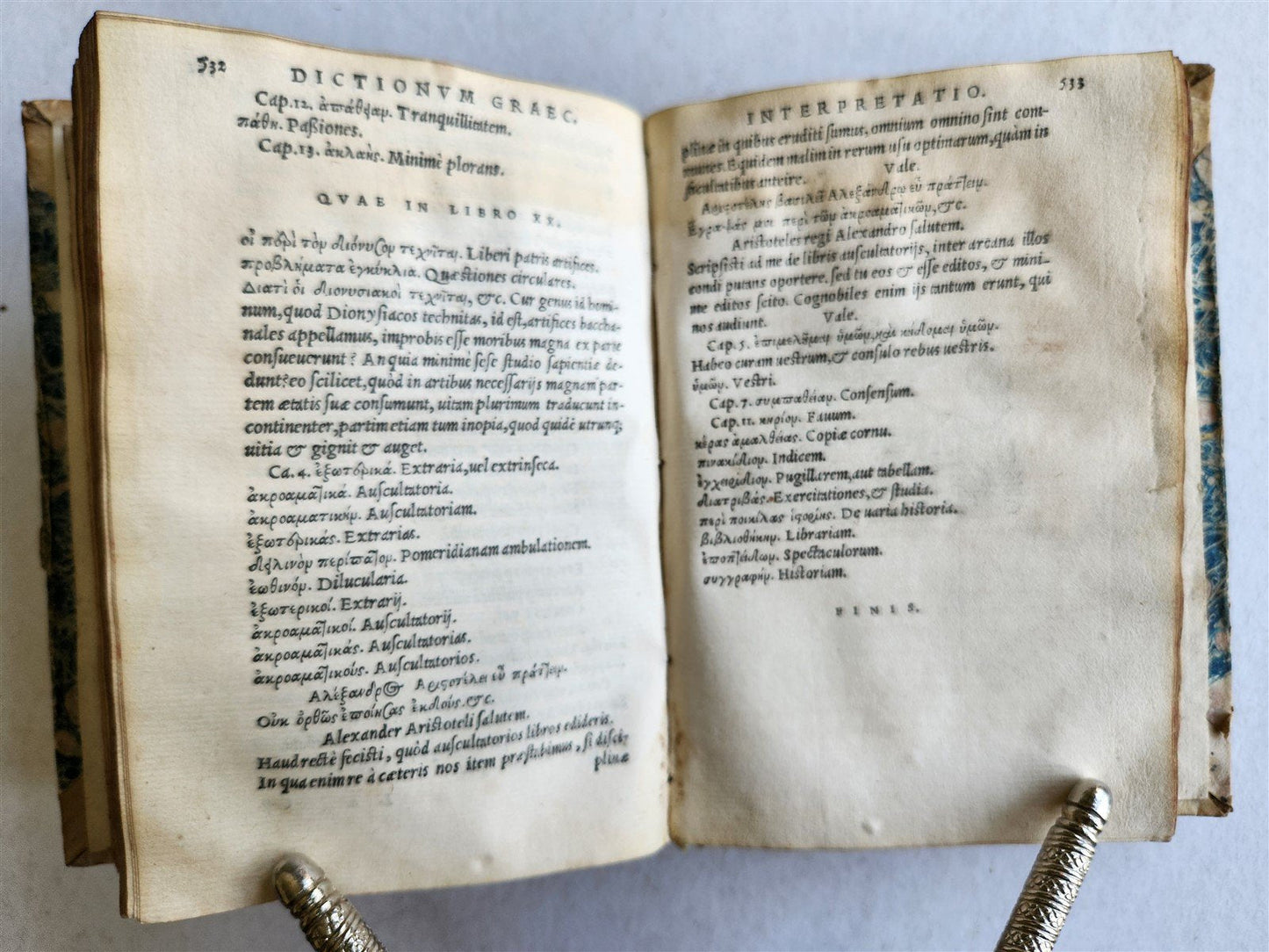 1546 ATTIC NIGHTS by Gellius Aulus Noctes Atticae antique