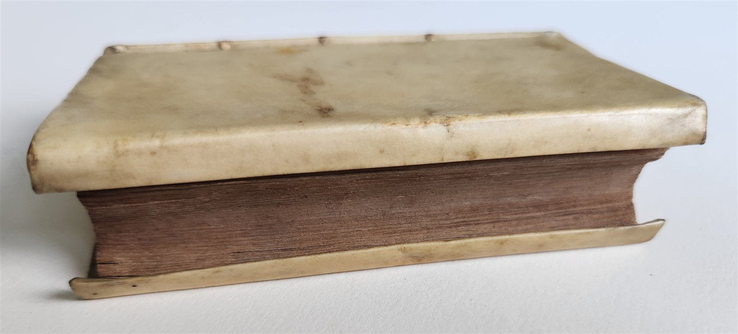 1627 DE REPUBLICA VENETORUM antique ELZEVIER VELLUM BOUND VENICE HISTORY