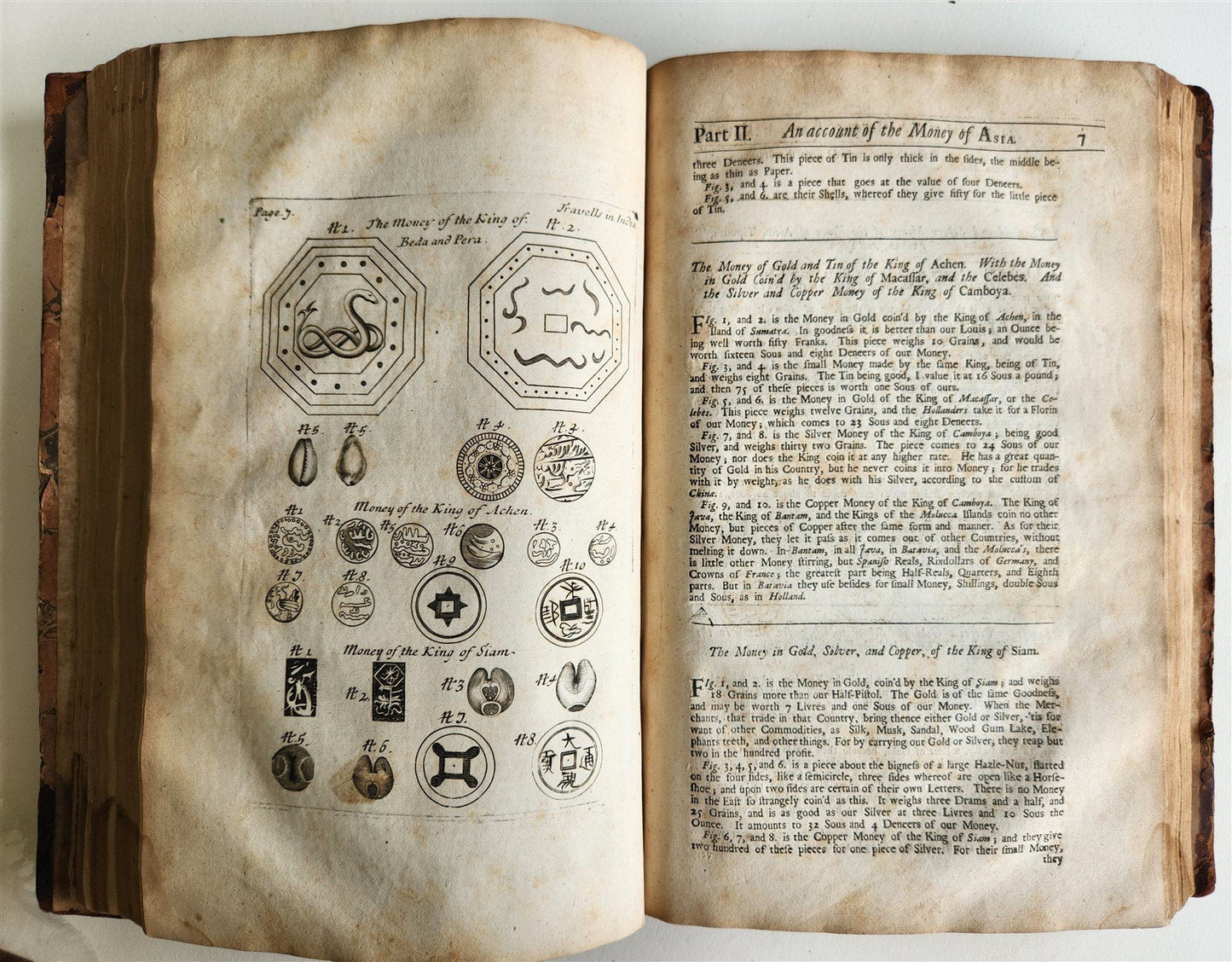 1677 SIX VOYAGES OF JOHN BAPTISTA TAVERNIER antique FOLIO ILLUSTRATED