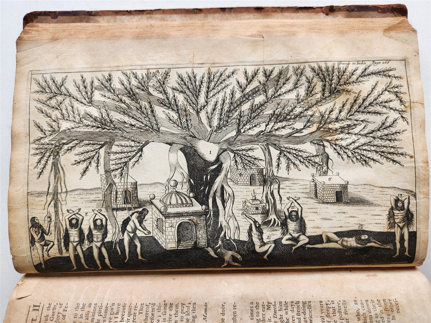 1677 SIX VOYAGES OF JOHN BAPTISTA TAVERNIER antique FOLIO ILLUSTRATED
