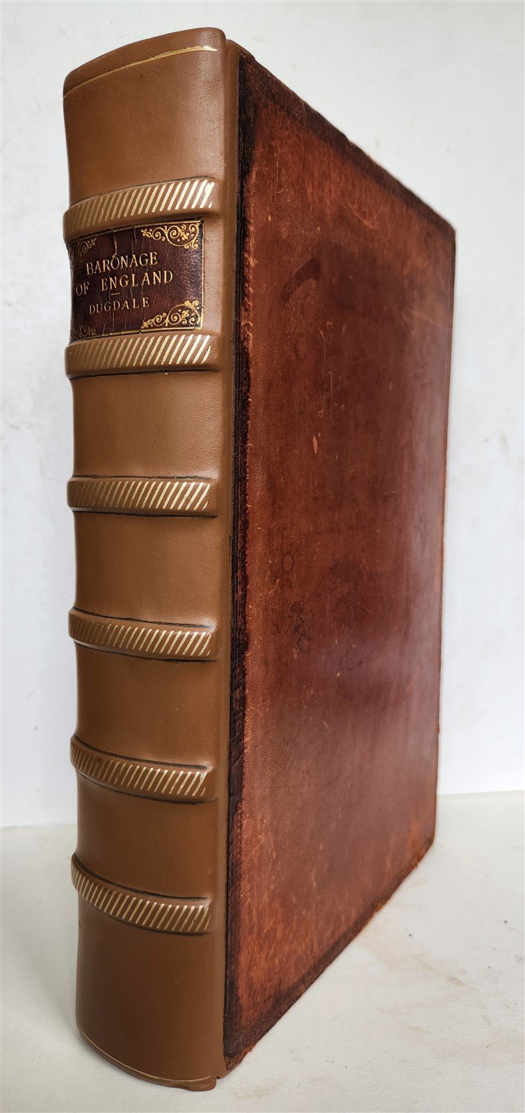 1675 BARONAGE OF ENGLAND LIVES & ACTIONS of ENGLISH NOBILITY antique FOLIO